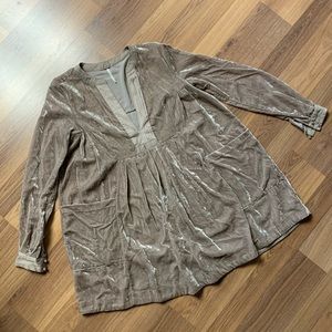Free People Velour Tunic